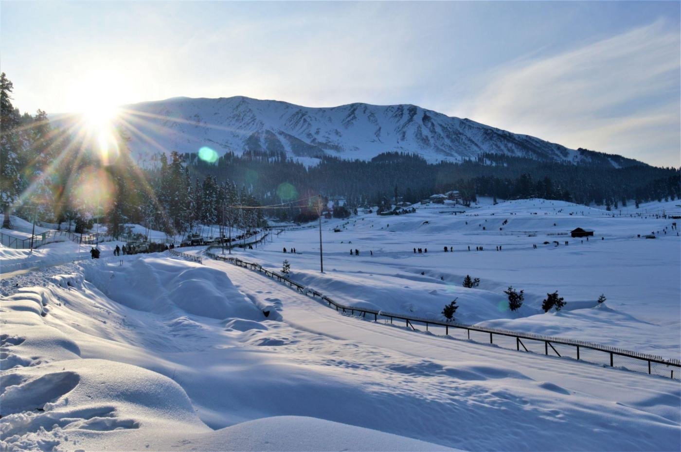 Gulmarg in winter — Kashmir Valley Highlights