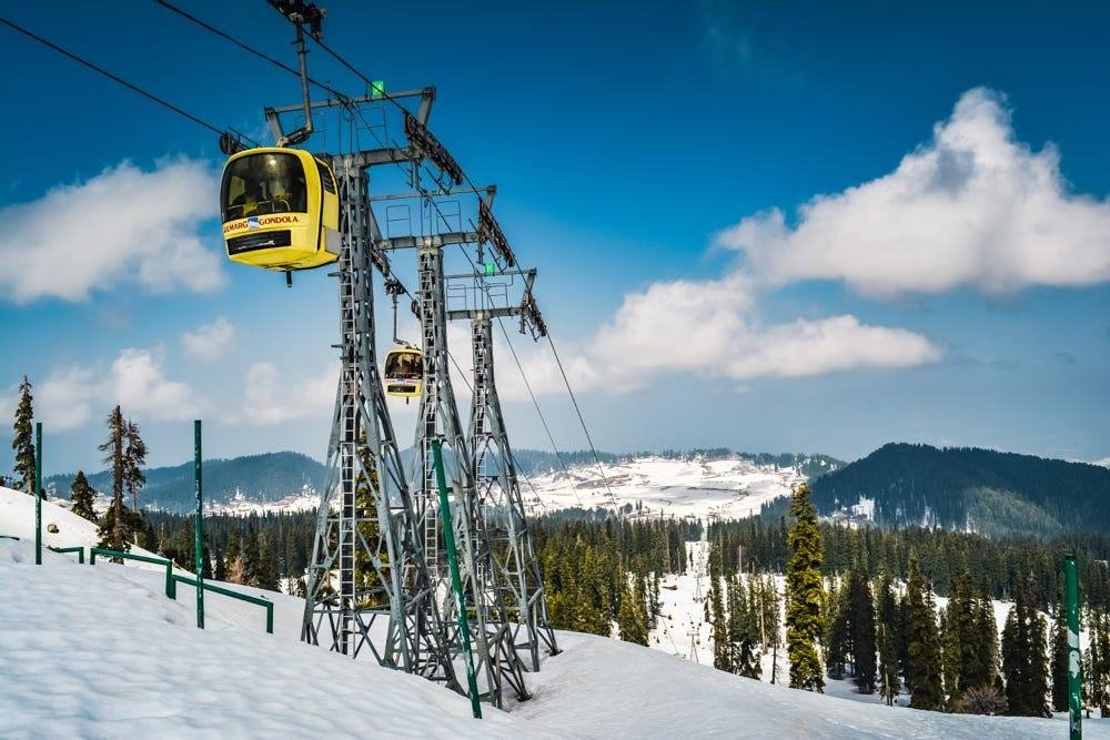 Gulmarg gondola — Kashmir Valley Highlights