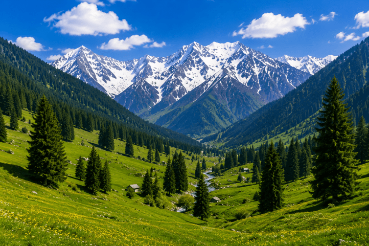 Pahalgam and Gulmarg valleys on the Kashmir 4 nights 5 days tour