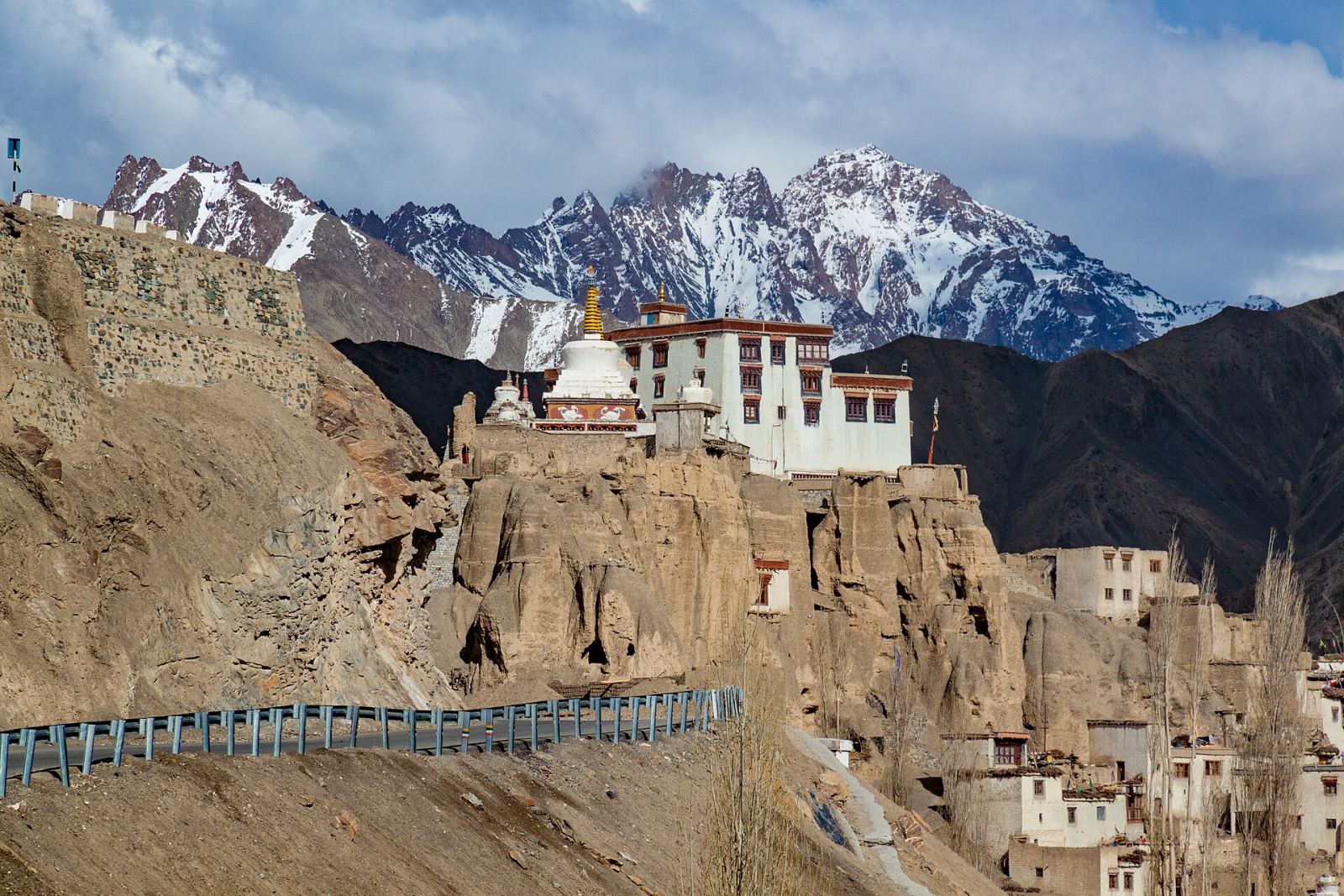Lamayuru Monastery on its eroded hillside