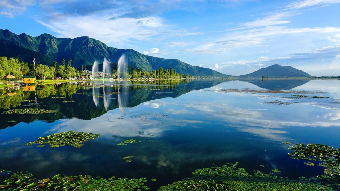Dal Lake reflections
