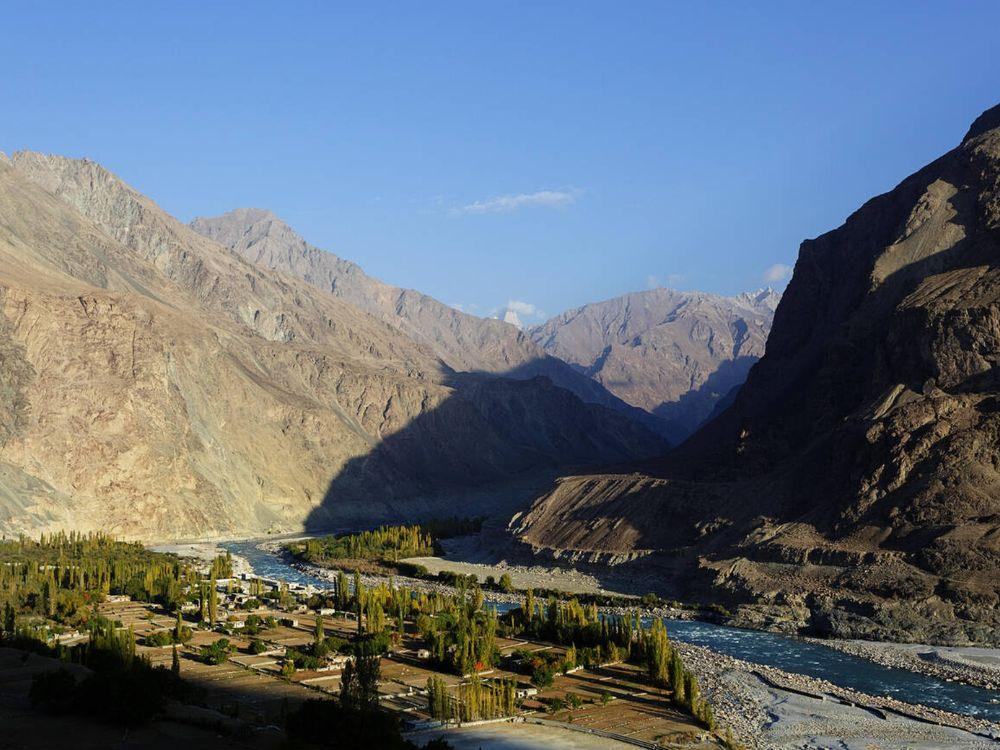 Shyok valley near Turtuk